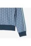 Regular Fit Monogram Erkek Mavi Sweatshirt - 6