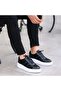 - Black Patent Leather Lace-Up Men's Casual Shoes 101-9082-4406 - 3