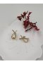 Women's Earrings Stainless Steel Color and Size Are Designed in the Description Images Are from the Brand Fmaccesori̇es - 8