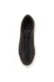 Sail lakers - black leather lace-up men's casual shoes - 5