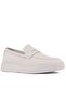 - White Leather Men's Casual Shoes 101-2302001065 - 2