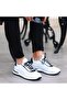 - White Leather Lace-Up Men's Casual Shoes 101-9067-H1255