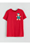 Lcw kids bicycle collar printed boy's t-shirt
