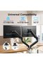 NEW Dual Monitor Mount Fits 13 to 32 Inch Computer Screen, Dual Monitor Arm Hold up to 10KG Each, Fu - 8