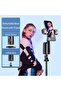 Auto Face Tracking Tripod, 360° Rotation Face & Body Tracking Mobile Phone Holder with Remote, No A - 8
