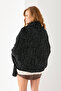 Thick Glittery Knitwear Shoulder Shawl - Stylish and Comfortable Women's Shawl Model - Shoulder Shawl - 8