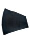 Two Piece Hijab with Tube Cap, Easy to Wear, No Pins Required- Black - 3