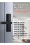 Smart Lock, WIFI Smart Door Lock, Keyless Entry Door Lock Fingerprint Door Lock with Keypad - 5