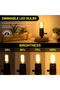 4w Yes E27 220V 6PACK 4W Globe Led Light Bulbs G45 E27 Medium Base Warm White 2700K 40 Watt Equivale - 5