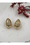 Steel Women's Earrings Stainless Steel Color and Size Are Designed in the Description Images Are by Fmaccesori̇es Brand - 5