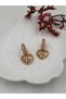 Women's Earrings Stainless Steel Color and Size Are Designed in the Description Images Are from the Brand Fmaccesori̇es - 8