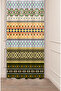 Authentic, Anatolian, Ethnic Patterned Special Design Digital Printed (Single Wing) Modern Stylish Background Curtain
