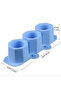 Succulent Flower Pot Silicone Mold Octagonal 3 Hole Concrete Mold Candlestick Mold Clay Mold Rand... - 6