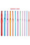 12pc Crochet Hooks Set Metal Handle Knitting Needles for Arthritic Hands DIY Crochet Needles for ... - 7