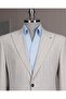 Italian Style Slim Fit Peak Lapel Jacket Pants Suit Stone T14255 - 2