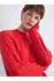 Esvab • Modern & Distinctive Zero Roba Collar Self-Embroidered Women's Knitwear Sweater