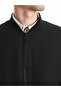 Xside Black Standard Fit College Collar Men's Coat - 3