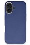 iPhone 16 Wonder Leather Magsafe Cover - Navy Blue