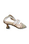 Stone Detailed Goblet Heeled Evening Dress Sandals - 2