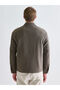Lcw Vision Khaki Shirt Collar Men's Jacket - 4