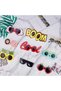 9 pieces 9 Pairs Funny Hawaiian Glasses, Party Sunglasses Funny Novelty Giant Fancy Summer Kids Par - 3