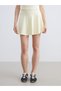 Koor Sport Yellow Women's Sports Shorts Skirt with Elastic Waist - 2