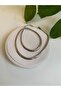 Xuping Silver Color Fish Back Detail Chain 45 cm - 5