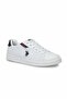 U.S. Polo Assn. Unisex White Sneakers Uspa 859 - 2