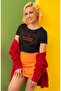 But Daddy I Love Him Written Crop Top, Women's Taylor Swift Themed Crop Blouse - 2