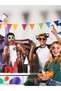 9 pieces 9 Pairs Funny Hawaiian Glasses, Party Sunglasses Funny Novelty Giant Fancy Summer Kids Par - 8