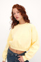 Fleece-Lined Basic Sweatshirt S3812-İ13 - 5