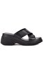 - Black Color Genuine Leather Women's Slippers 26125by22964013