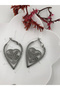 Women's Earrings Stainless Steel Color and Size Are Designed in the Description Images Are from the Brand Fmaccesori̇es - 2