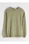 Lcwaikiki Classic Green Crew Neck Floral Women's Knitwear Sweater - 7