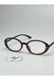 Toms V3 Brown Oval Blue Light Filter Screen Glasses Can Change Optical Compatible Glasses 53-12-142 - 2
