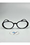Toms V3 Black Oval Blue Light Filter Screen Glasses Can Change Optical Compatible Glasses 53-12-142 - 2