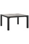 8 Piece Garden Lounge Set Black and Grey Poly Rattan - 7