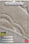 Cotton Woven Water Absorbent Bath Mat, Bathroom Carpet Royal 120 X 120 cm Beige - 3