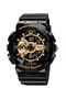 Men's Water Resistant Digital Watch - 35 mm - Black