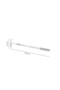 Sapaliga, flat, with telescopic handle, 3 teeth, 18x118 cm - 2