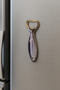 Magnetic Metal Bottle Opener with Fish Figure – Decorative & Durable Kitchen Utensil