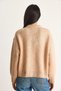Women's Powder Pink Heart Detailed Stone Embroidered Knitwear Sweater 60261249 - 7