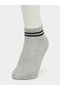 Set of 3 - Striped Crew Socks - 6