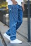 Reax 896 Baggy Loose Fit Jeans with Elastic Waistband - 4