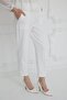Crepe Pants with Cuts - 6