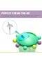 Spin Sippy Cups 2 Pack 11.5 oz - Fun and Interactive Silicone Straw Cups for Babies and Toddle - 4