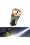 LED Flashlight USB, 5W, Yellow - 3