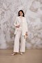 Shine stone crepe jacket - 5