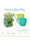 Silicone Mug for Kids - Pretend Play, BPA Free, Microwave Safe, 2 Pack - 3