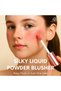 Silky Liquid Powder Blusher – 5 Shades, Long-Lasting Natural Glow Cheek Tint, Cream to Powder Finish - 3